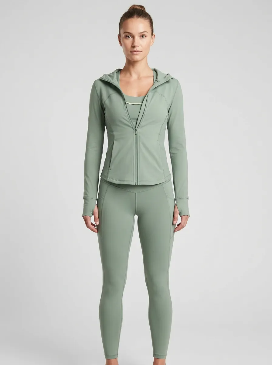 Utility Look Women's Three Piece Activewear Set
