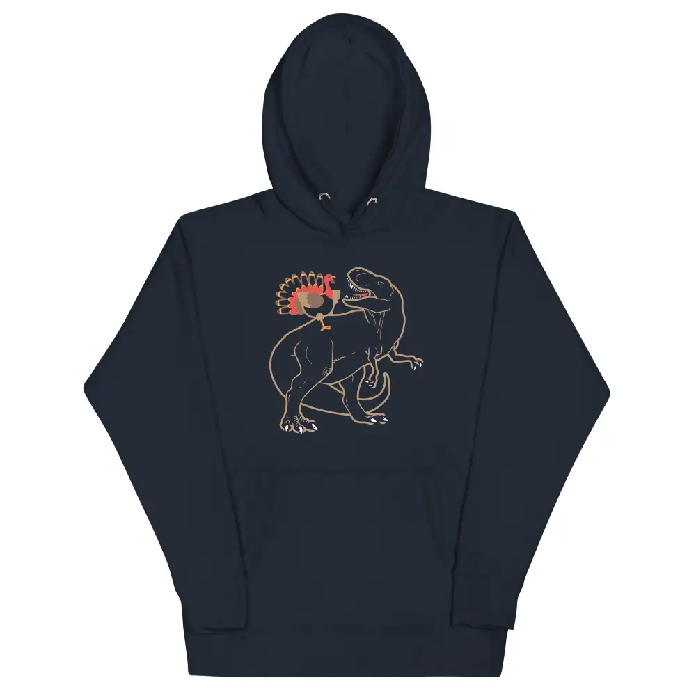 Turkey Riding Rex Unisex Comfort Hoodie