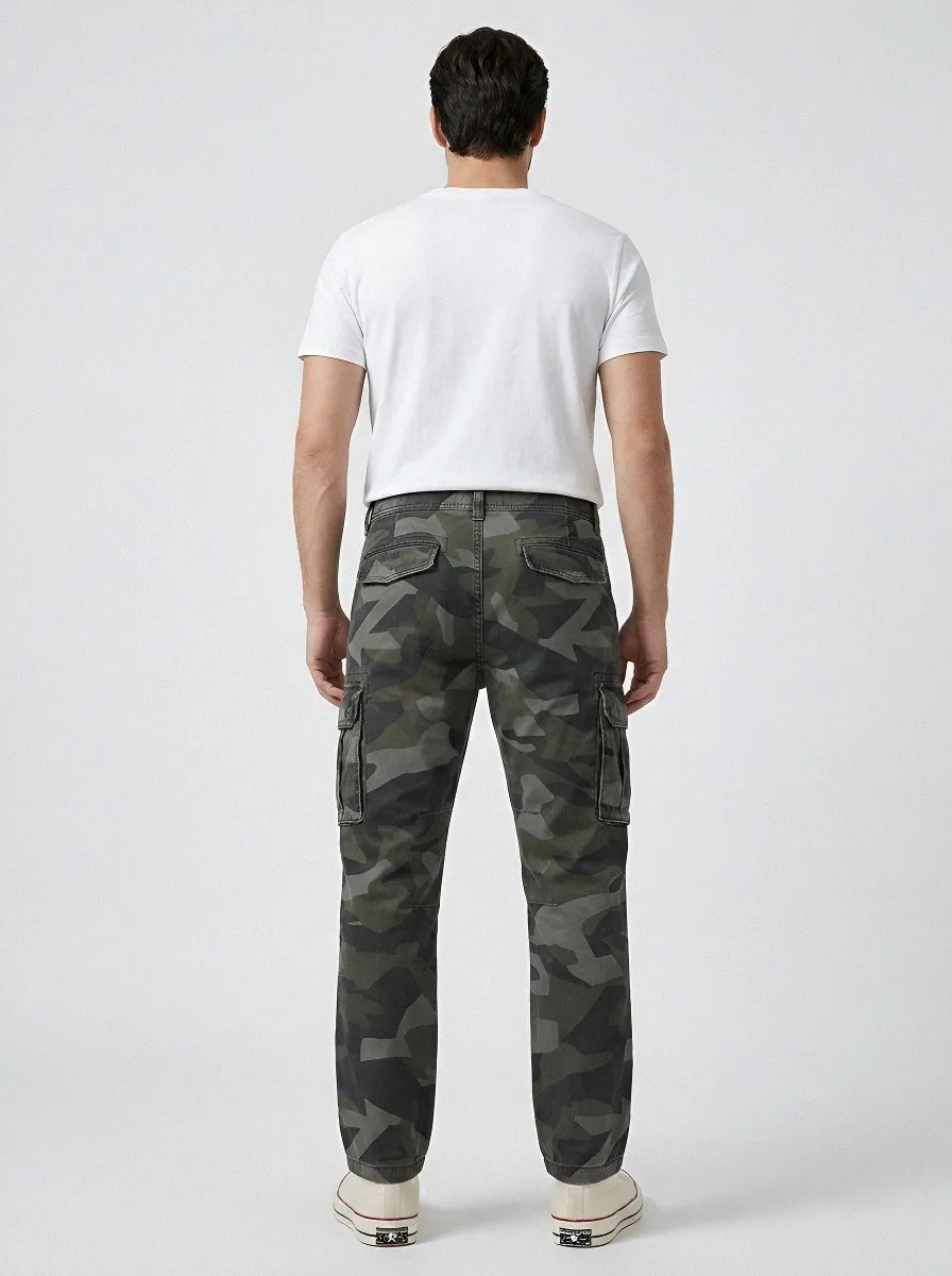 Workwear Camouflage Cargo Pants