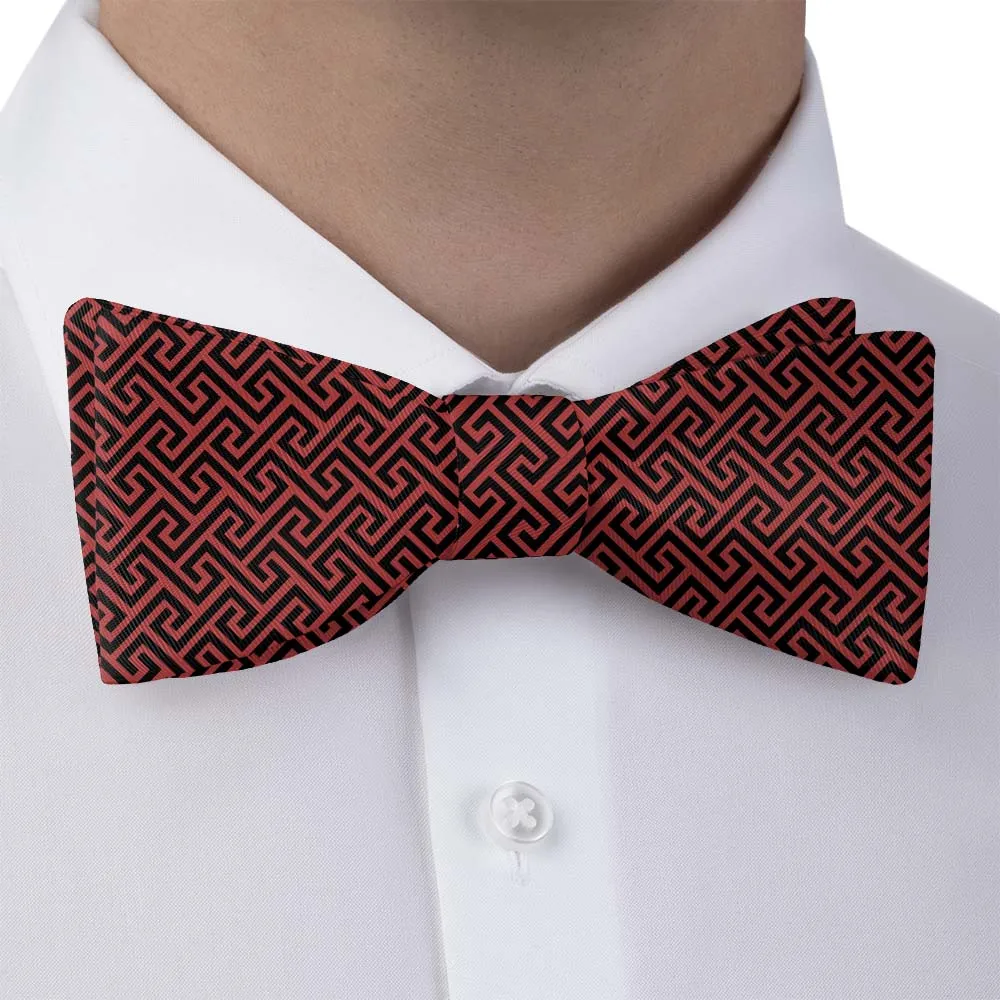 Tatami Geo Pattern Bow Tie