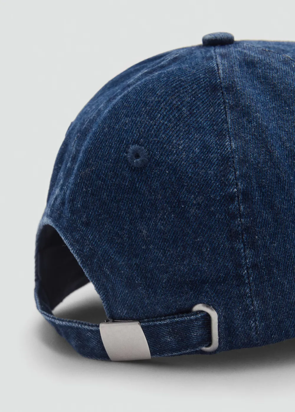 Casual Style Dark Blue Denim Cap