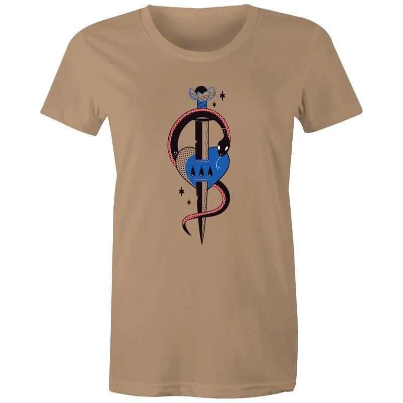 Caduceus Symbol Graphic T-Shirt