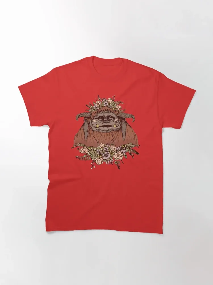 Women's Fantasy Creature Print Short-Sleeved Round-neck T-Shirt