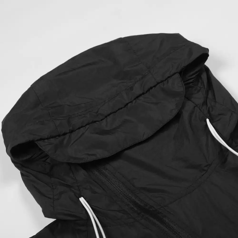 Face Cover Hooded Jacket