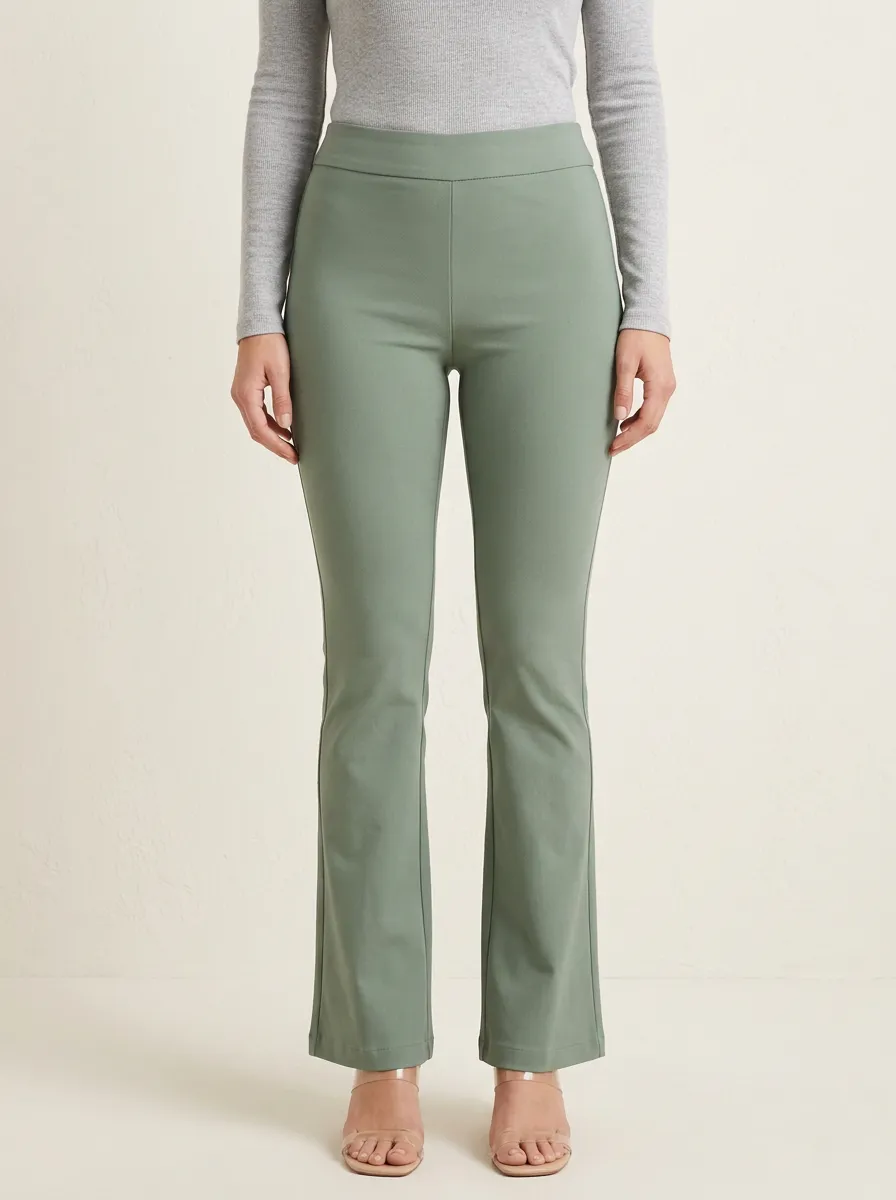 Weekend Mid-Rise Stretch Pants
