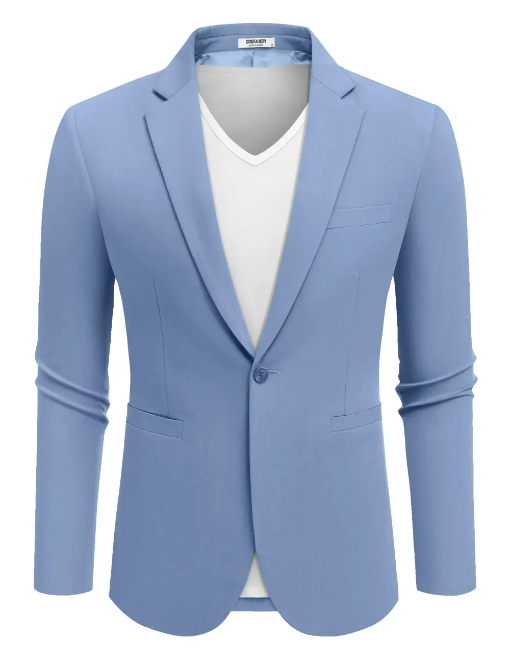 Soft Structure Sharp Lapel Blazer Jacket