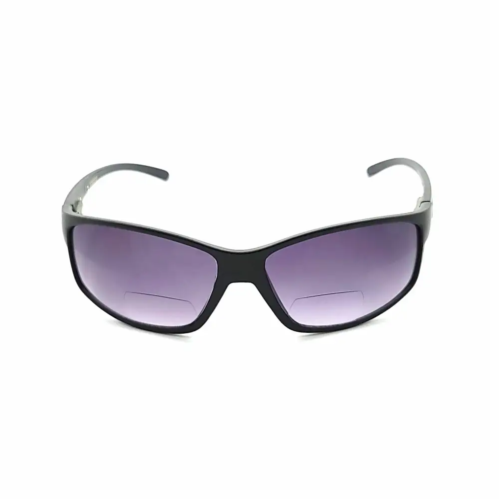 Sport Wrap Bifocal Spring-Hinge Reading Sunglasses