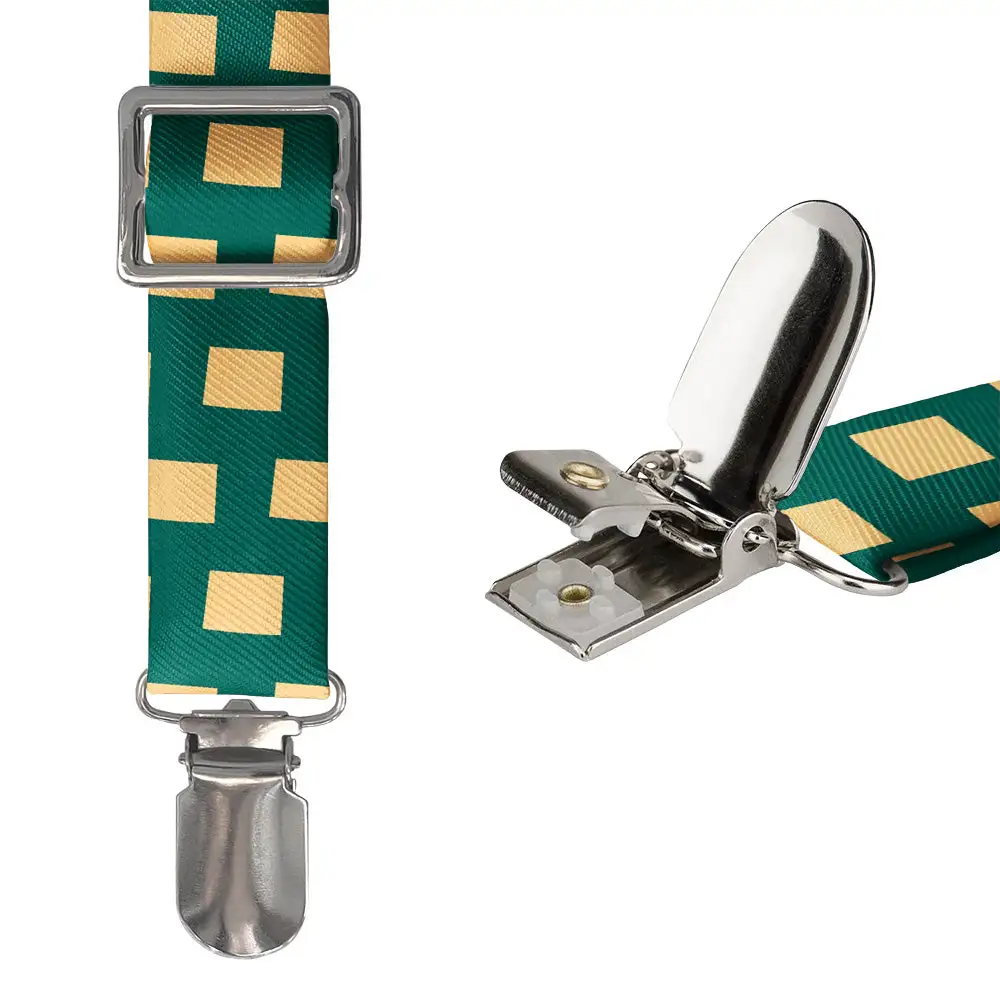 Repeating Outline Motif Suspenders