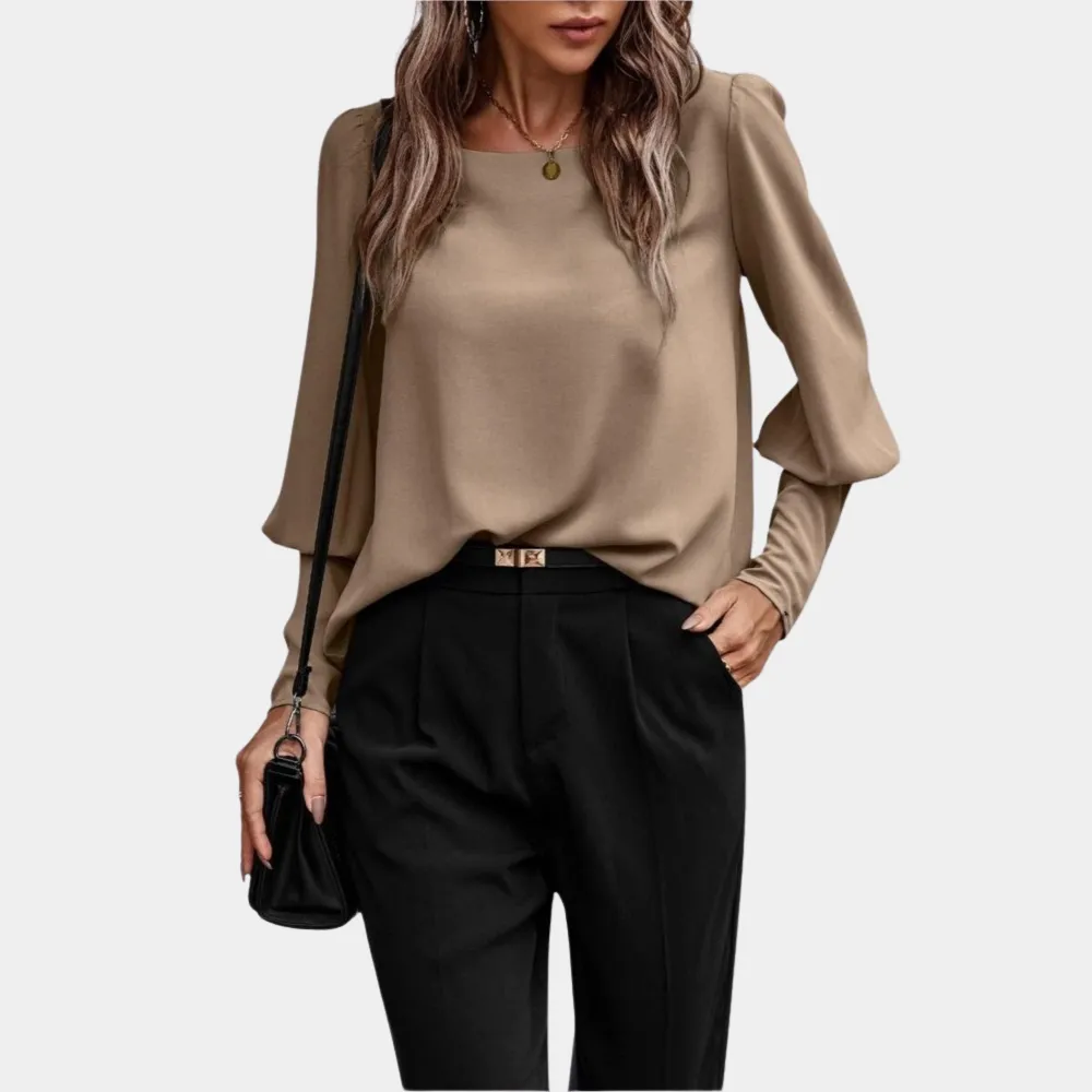 Button Detail Blouse