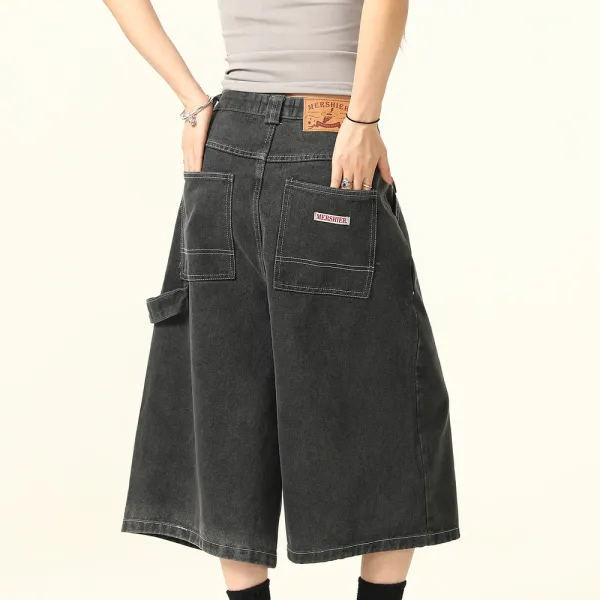 Classic Everyday Relaxed Denim Shorts