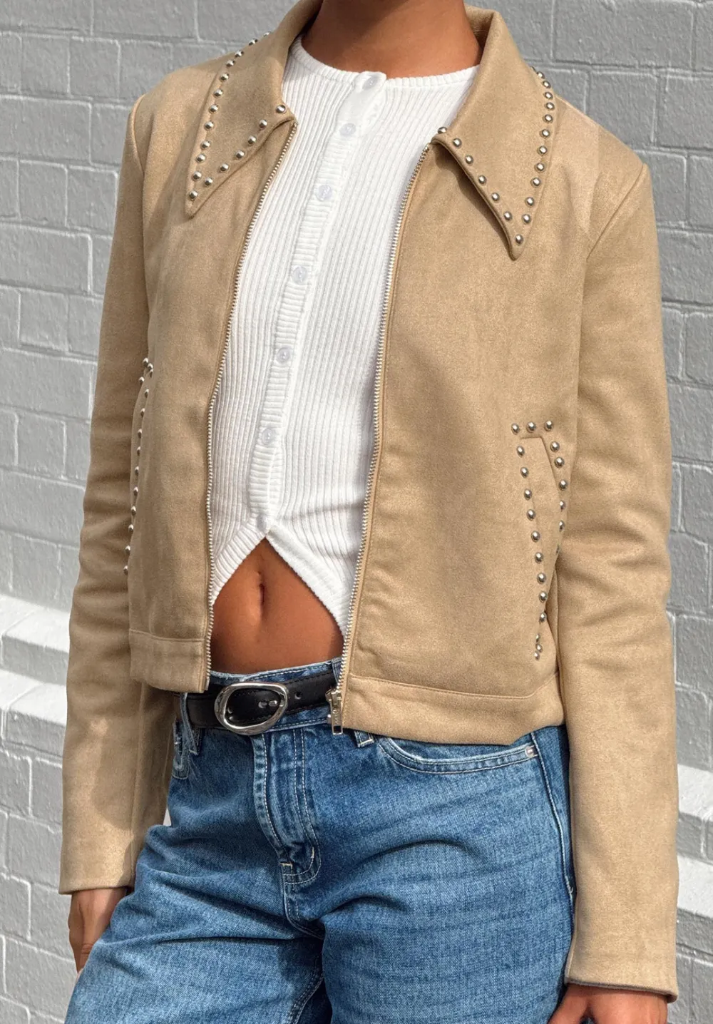 Women’s Everyday Faux Suede Jacket