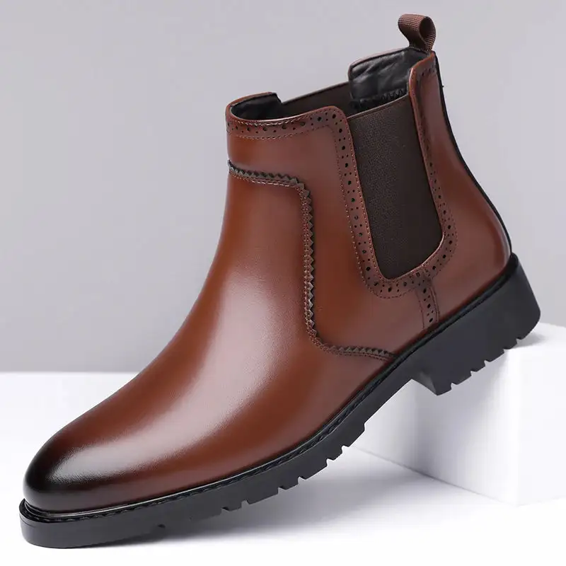 Classic Leather Ankle Boots