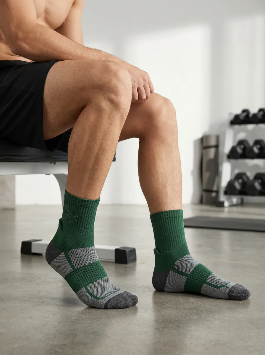 Men's Colorblock Training Socks