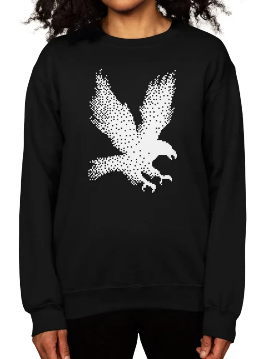 Retro Pixel Eagle Sweatshirt