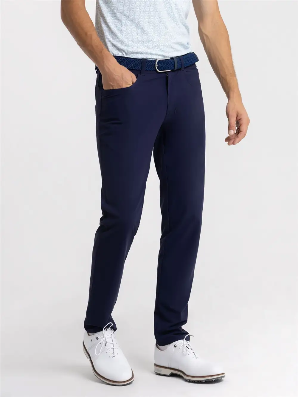 Knit Five-Pocket Performance Men's Golf Pants