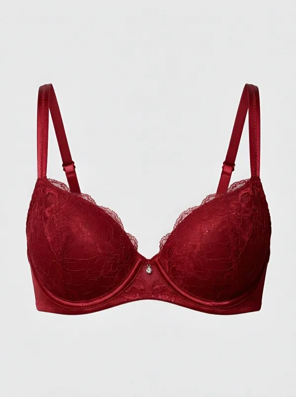 Women's Easygoing Underwire Floral-Lace Bra
