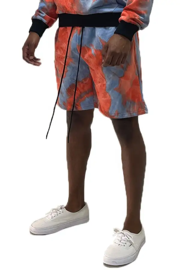 Men's Tie Dye Sweat Shorts