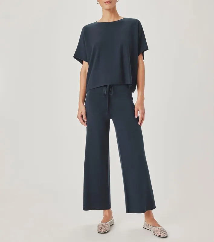 Cropped Knit Pant Pants