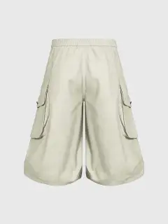 Contemporary Wide-Leg Shorts