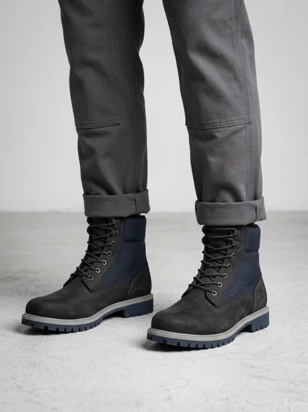 Unisex Lace-Up Work Boots
