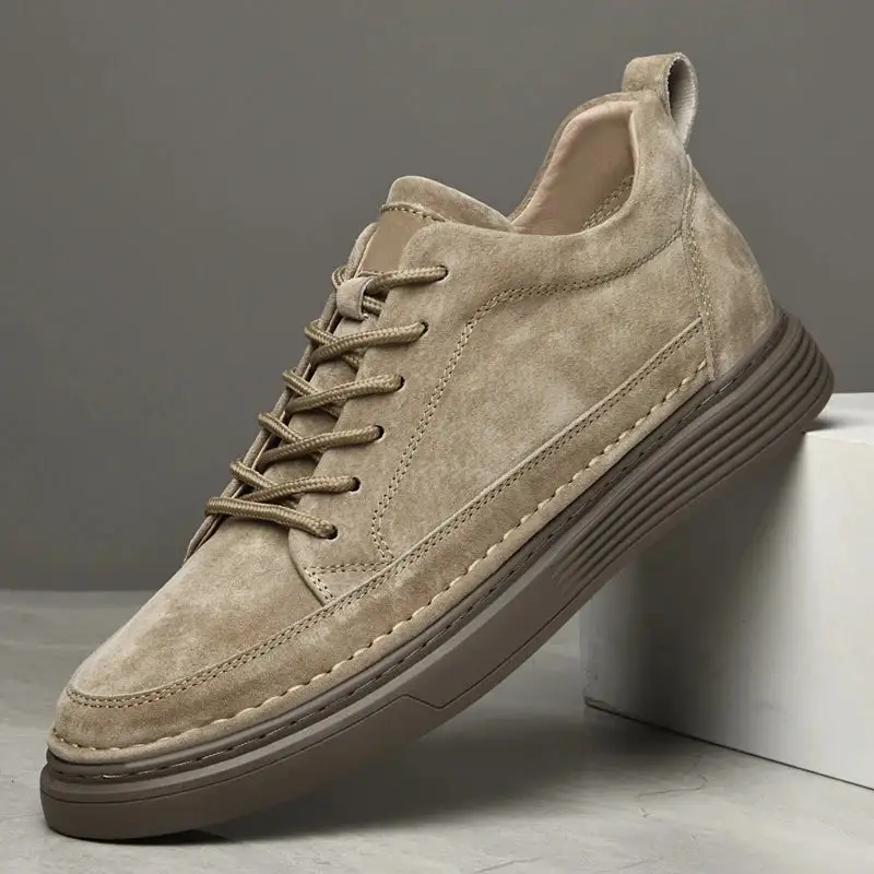 Suede Leather Casual Shoes