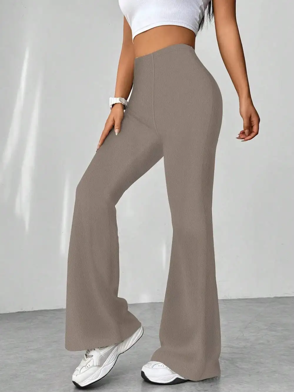 High Waist Flare Pants