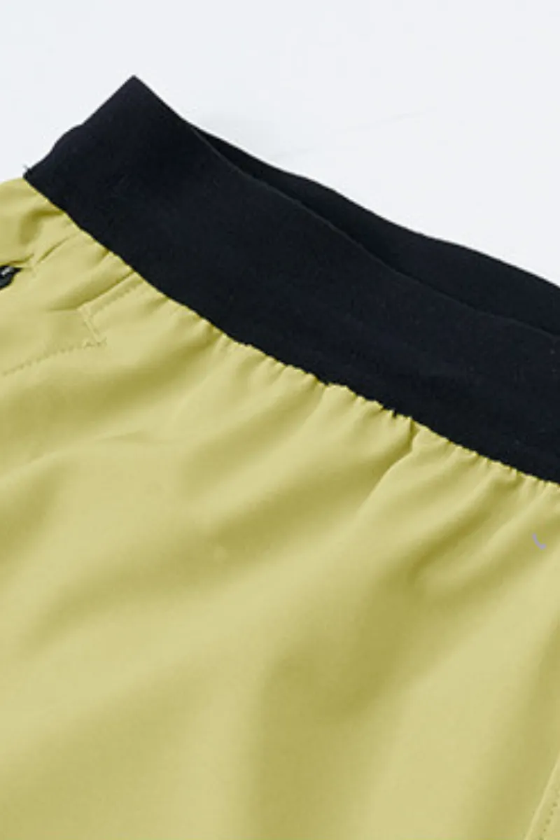 Quick Dry Storage Pocket Stretch Athletic Shorts