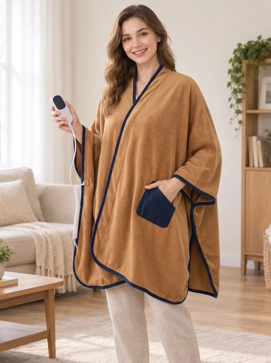 Artful Wearable Heated Blanket