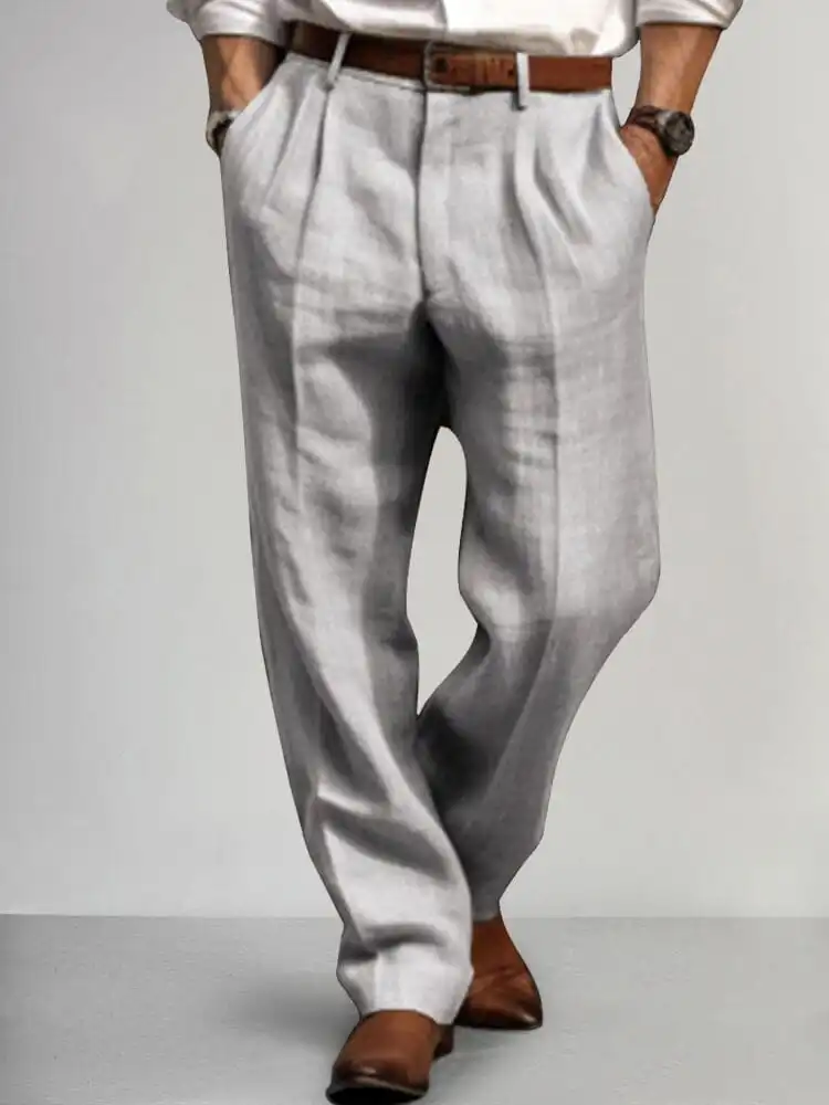 Cotton Linen Relax Pants