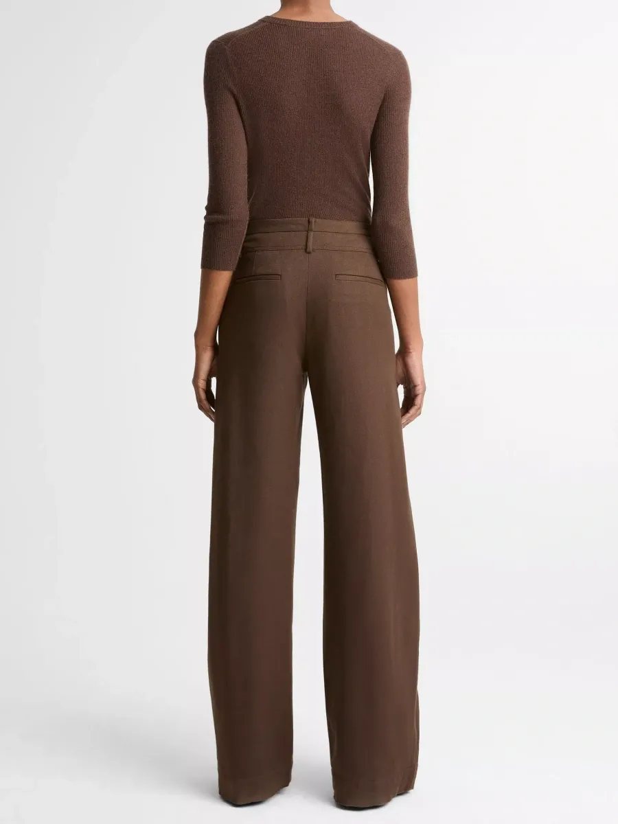 High-Waist Wide-Leg Pants