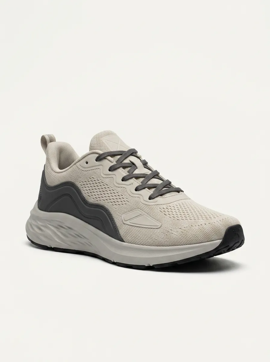 Unisex Beige Sneaker Graphic