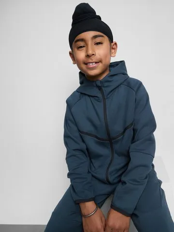 7-15yrs | Active Bonded Zip-Up Hoodie