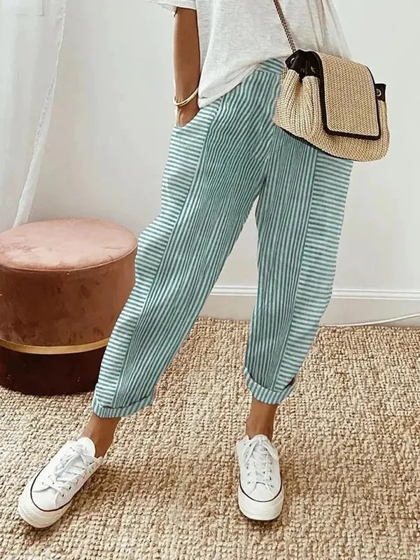 Striped Trousers
