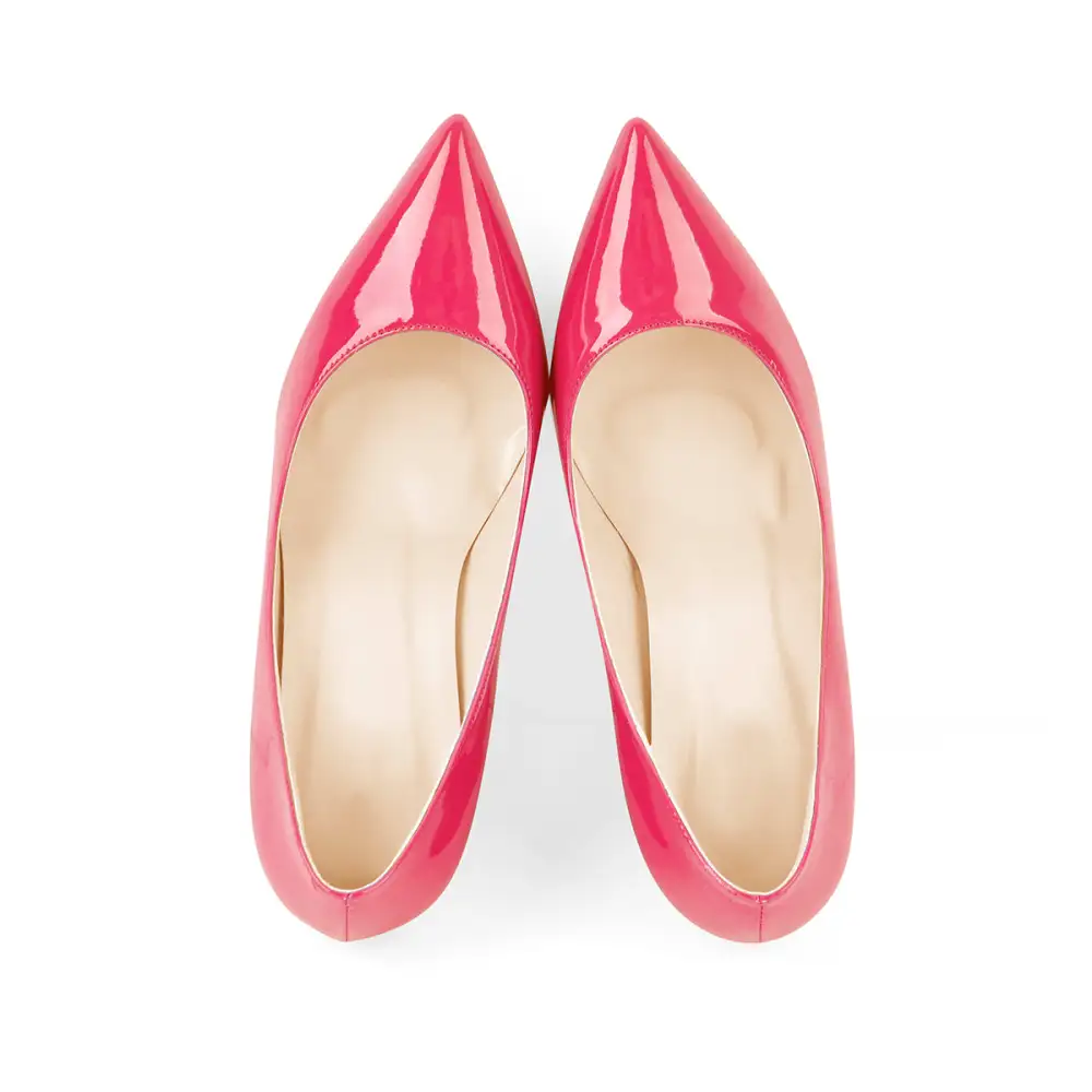 Elegant Pointed Toe Chunky Heel Pumps