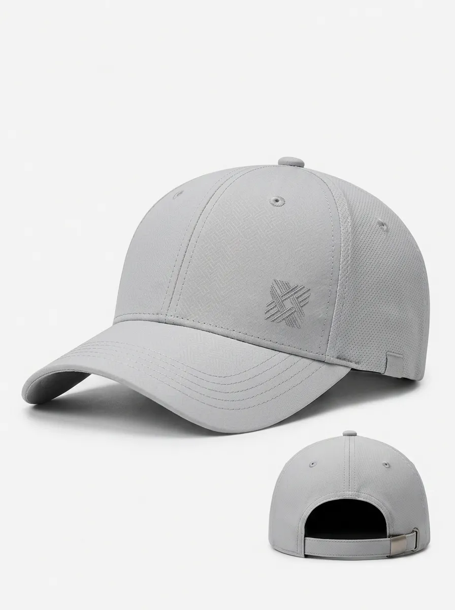 Unisex Equestrian Lover Geometric Logo Printed Cap