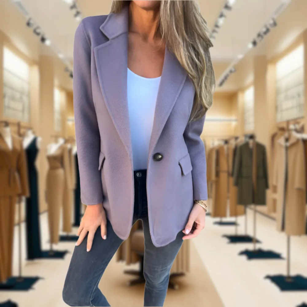 Wool Knit Blazer