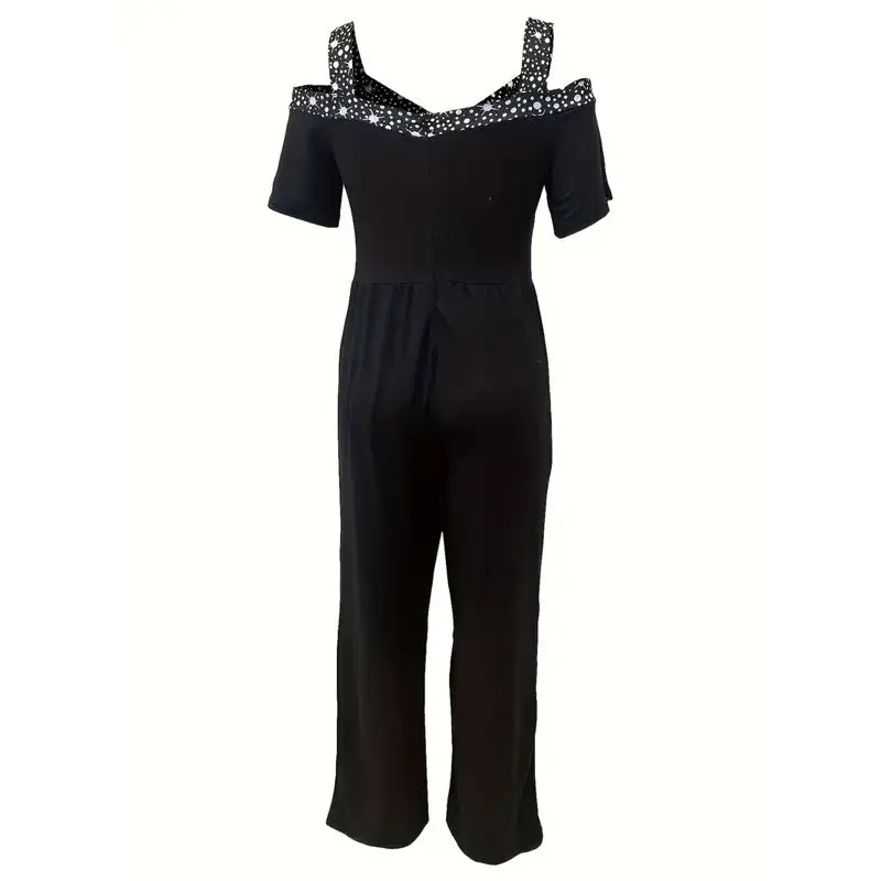 Statement Detail Elegant Jumpsuit