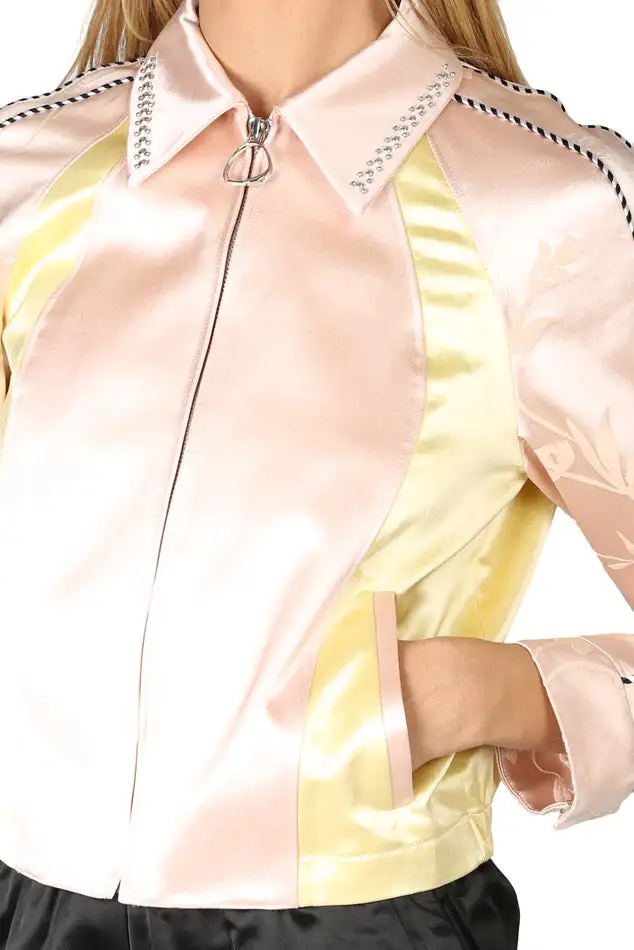 Floral Cotton Silk Jacket