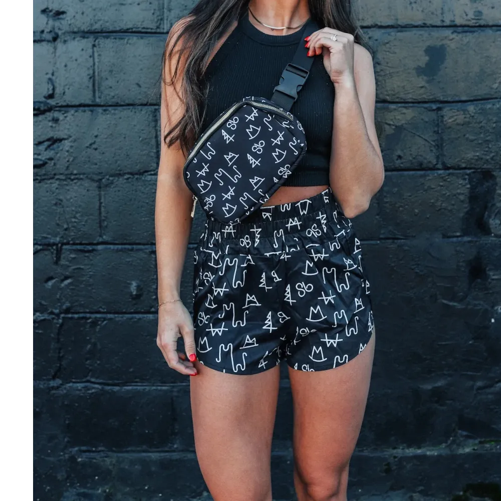 Modern Smocked High Rise Shorts