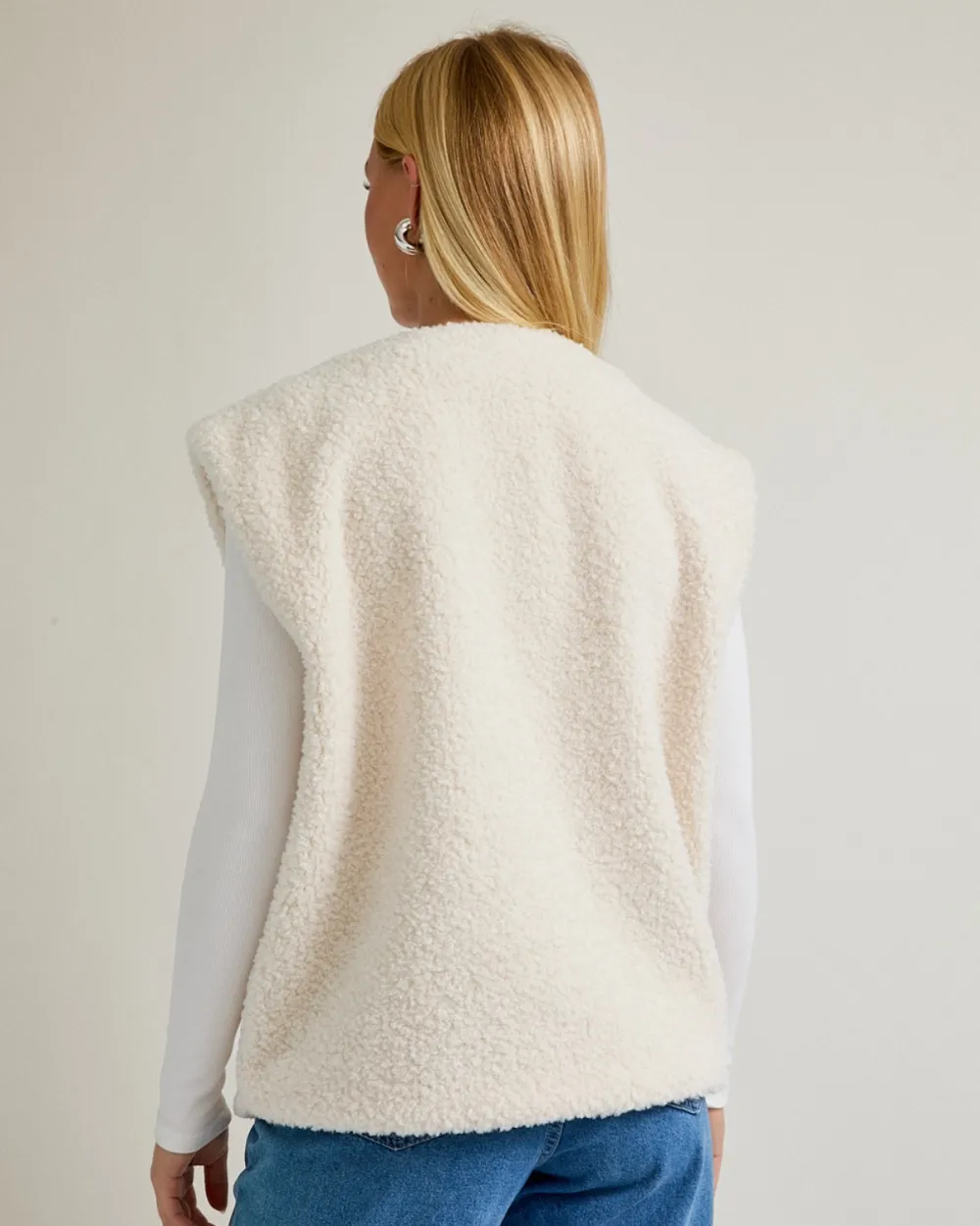 Oversized Fur Vest