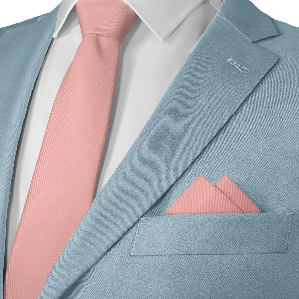Elegant Neat Solid Pocket Square