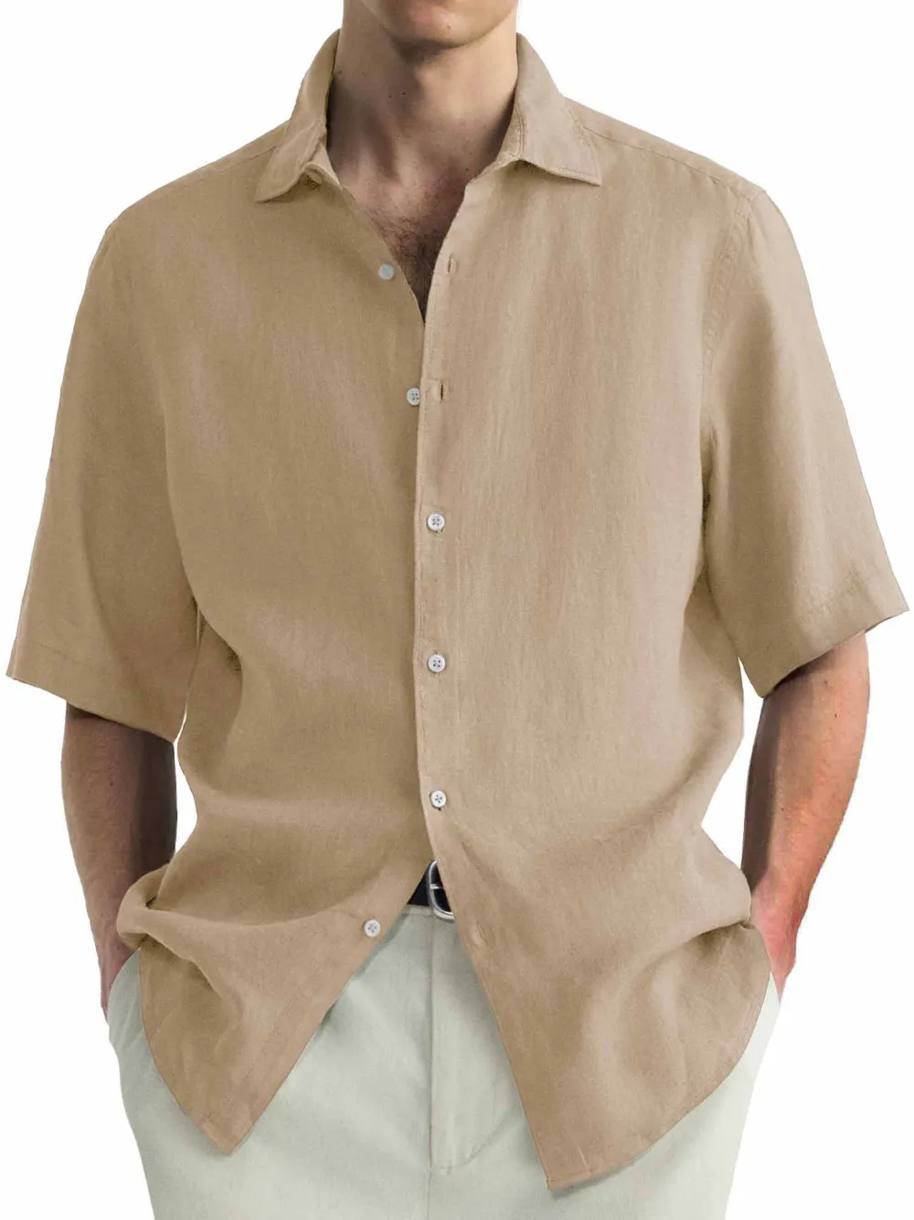 Everyday Short Sleeve Button Front Shirt