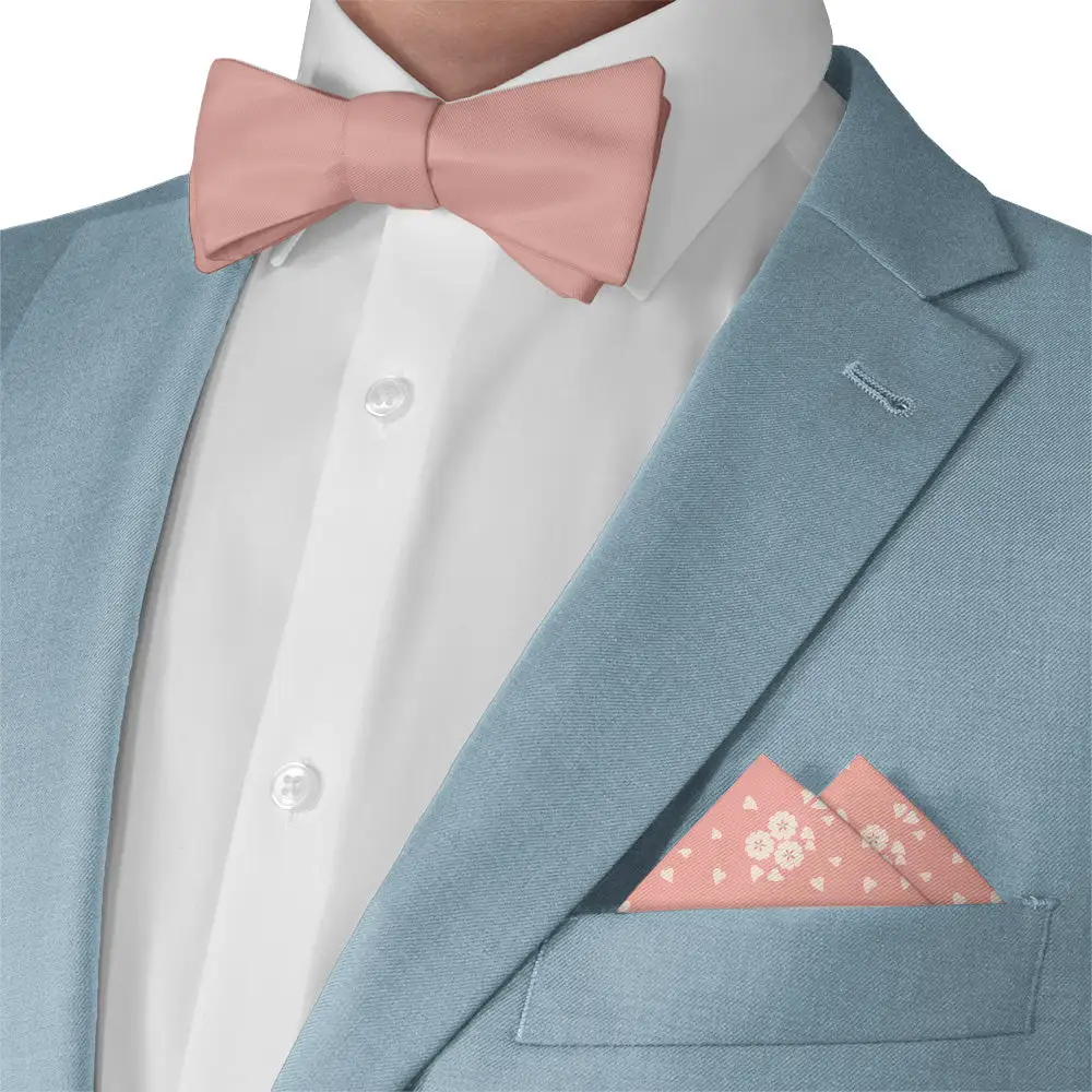 Elegant Classic Floral Pocket Square