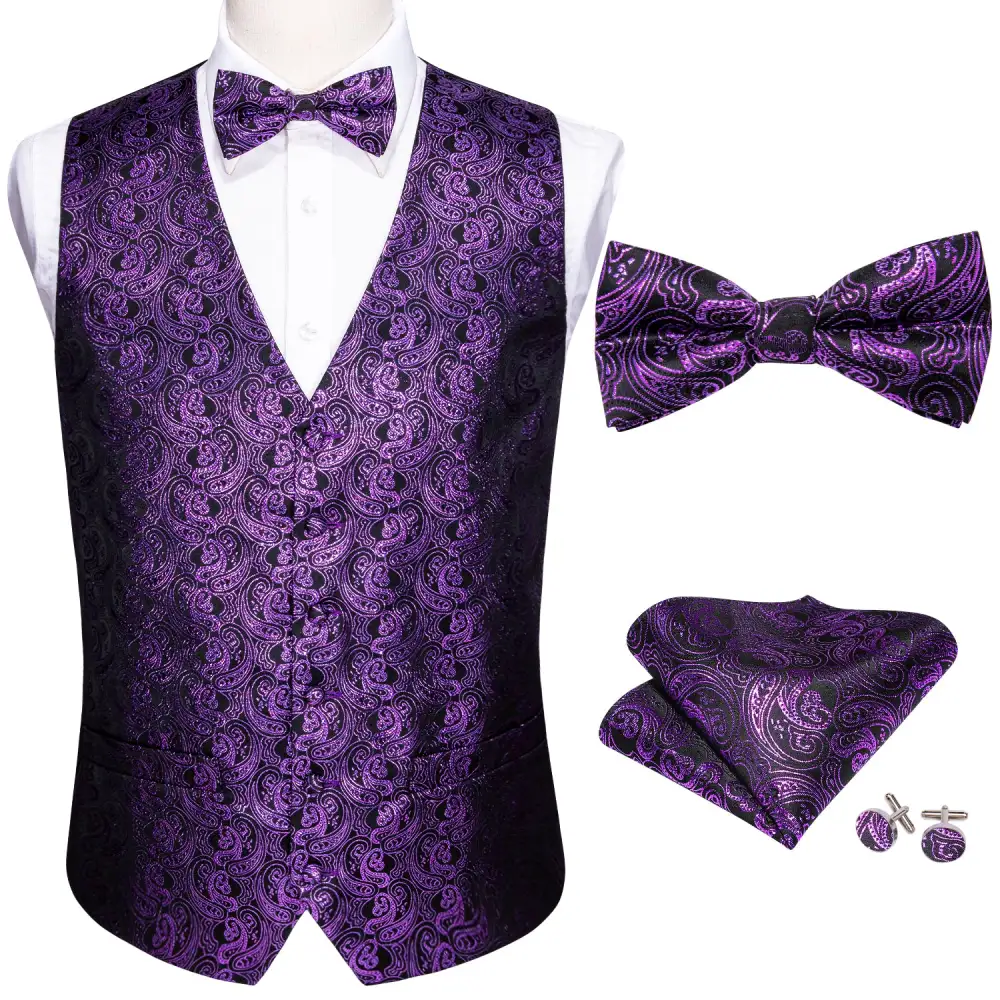 Paisley Vest Set