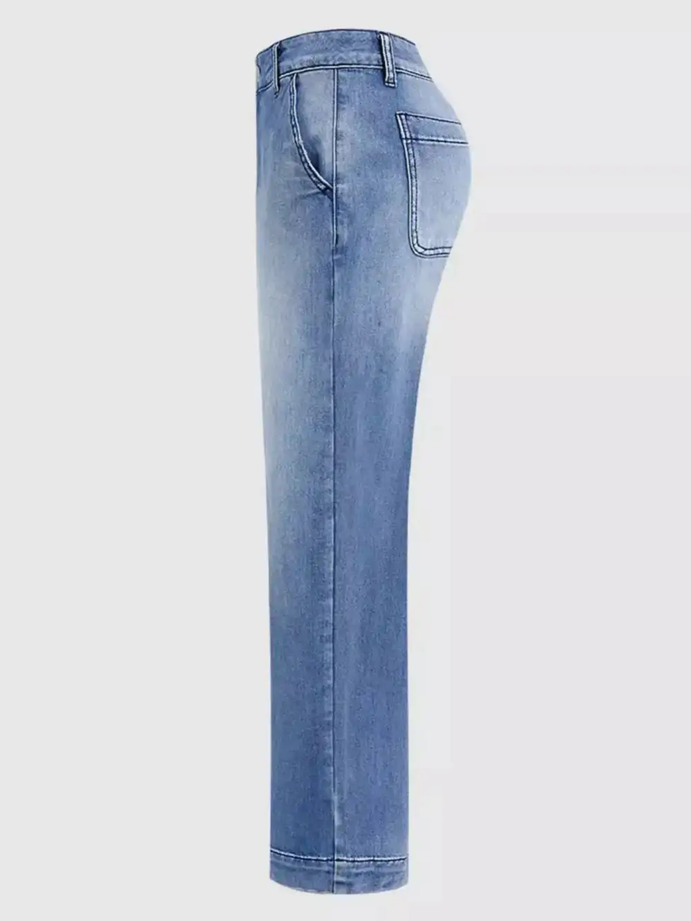 High-Waisted Relaxed Fit Jeans For Women