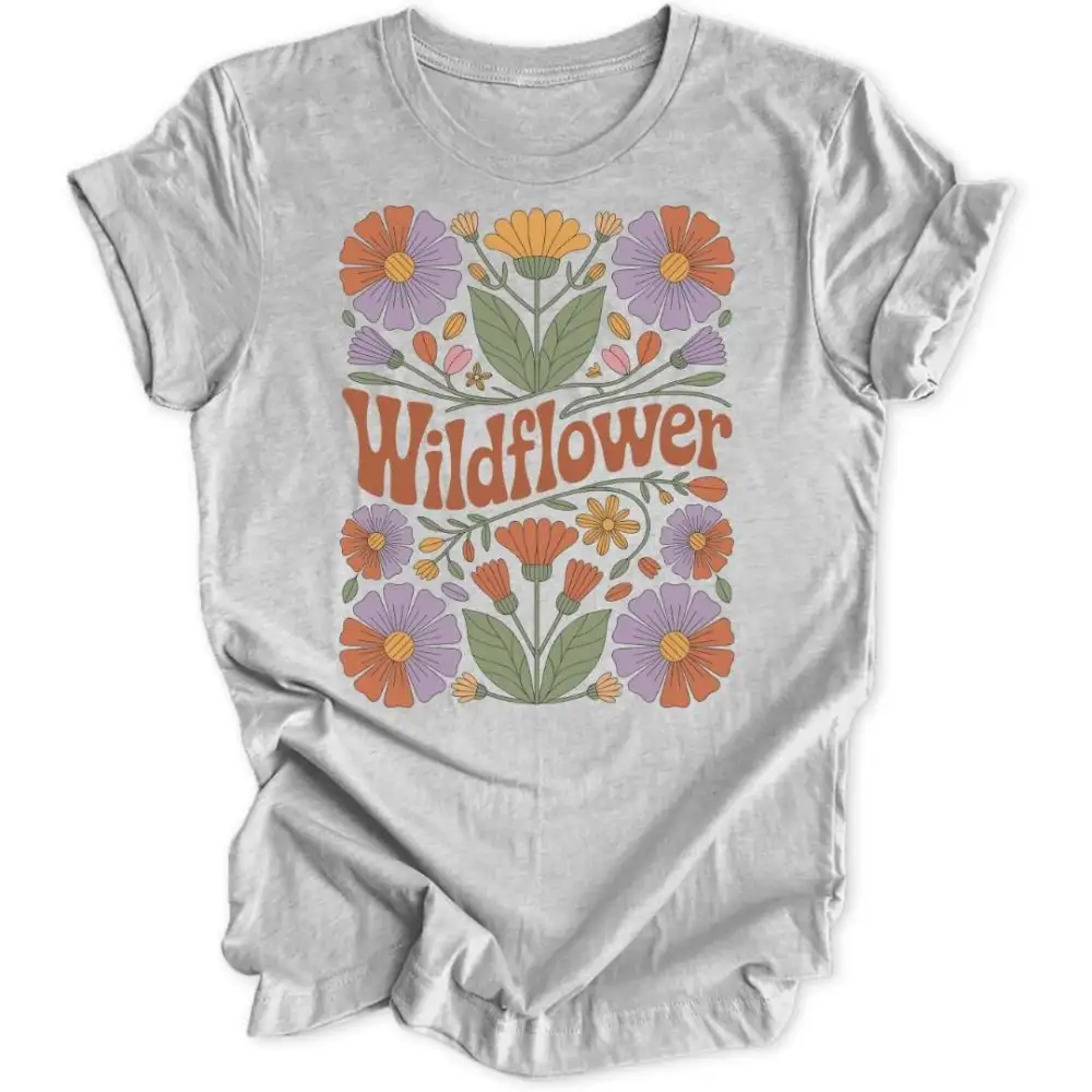 Retro Wildflower Unisex T-Shirt
