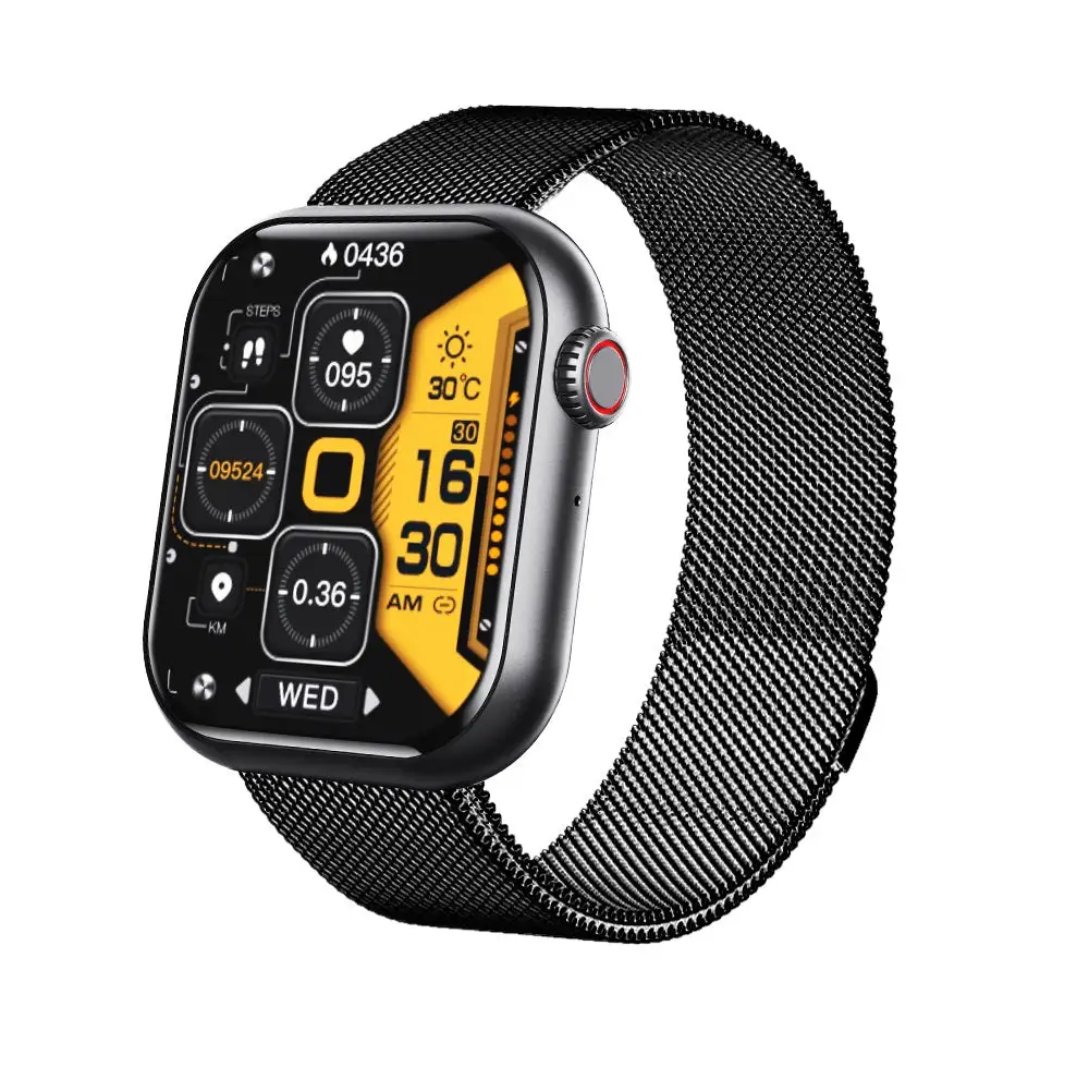 Bearscome Blood Sugar Blood Pressure Blood oxygen Sleep Monitoring Waterproof Smartwatch