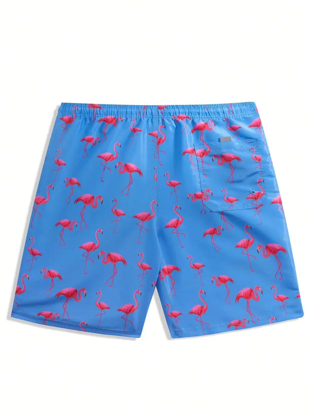 Men's Flamingo Print Swim Trunks