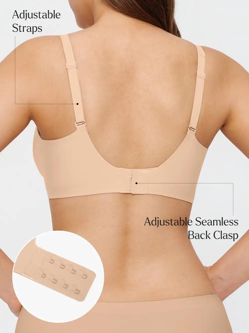 Seamless Wireless Flexible Comfort Bra