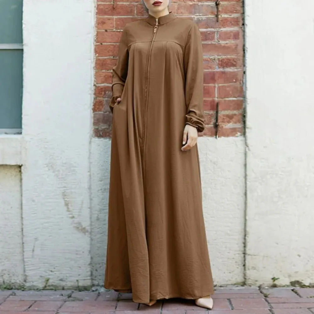 Relaxed Modern Flowing Modest Maxi Dress